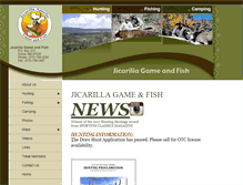 Tablet Screenshot of jicarillahunt.com